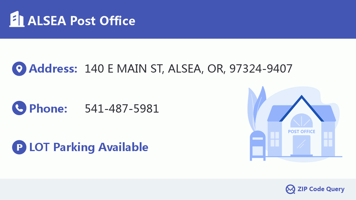 Post Office:ALSEA