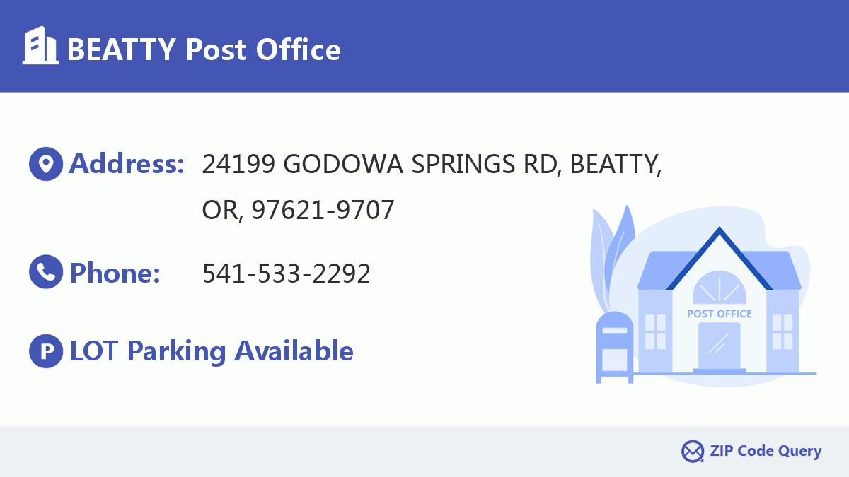 Post Office:BEATTY
