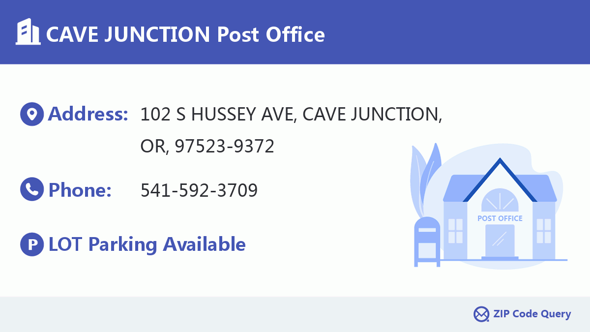 Post Office:CAVE JUNCTION