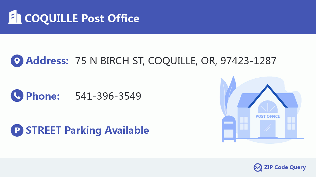Post Office:COQUILLE
