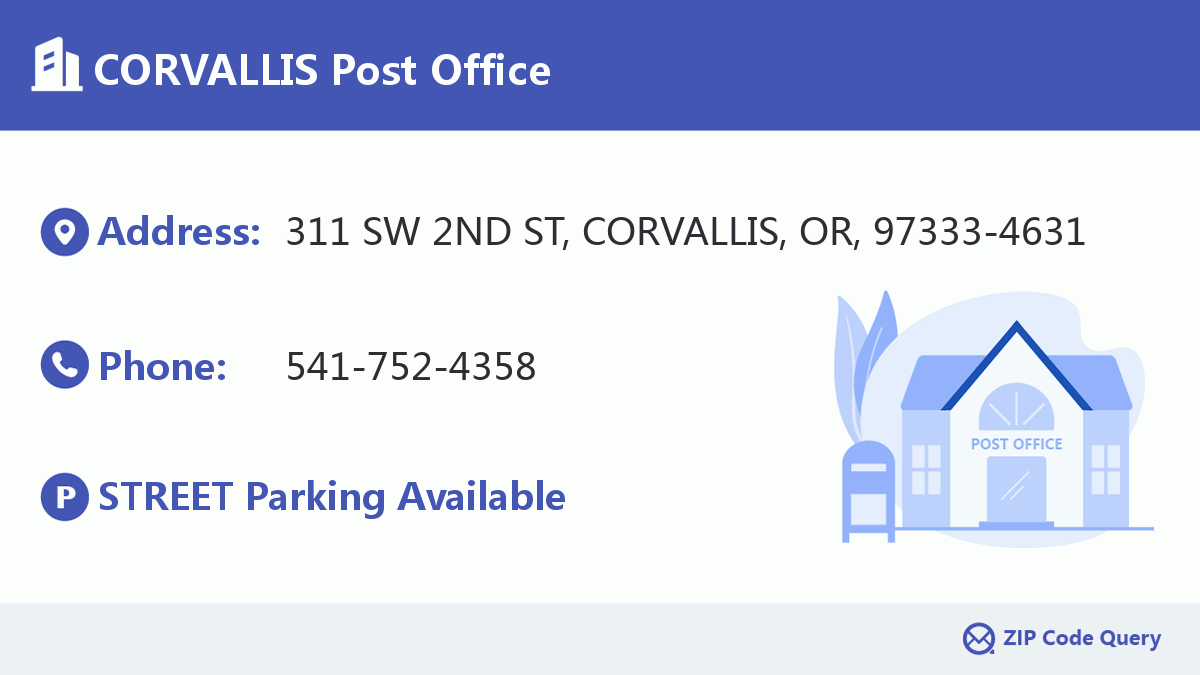 Post Office:CORVALLIS