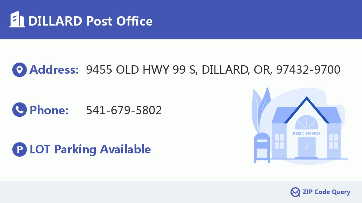 Post Office:DILLARD