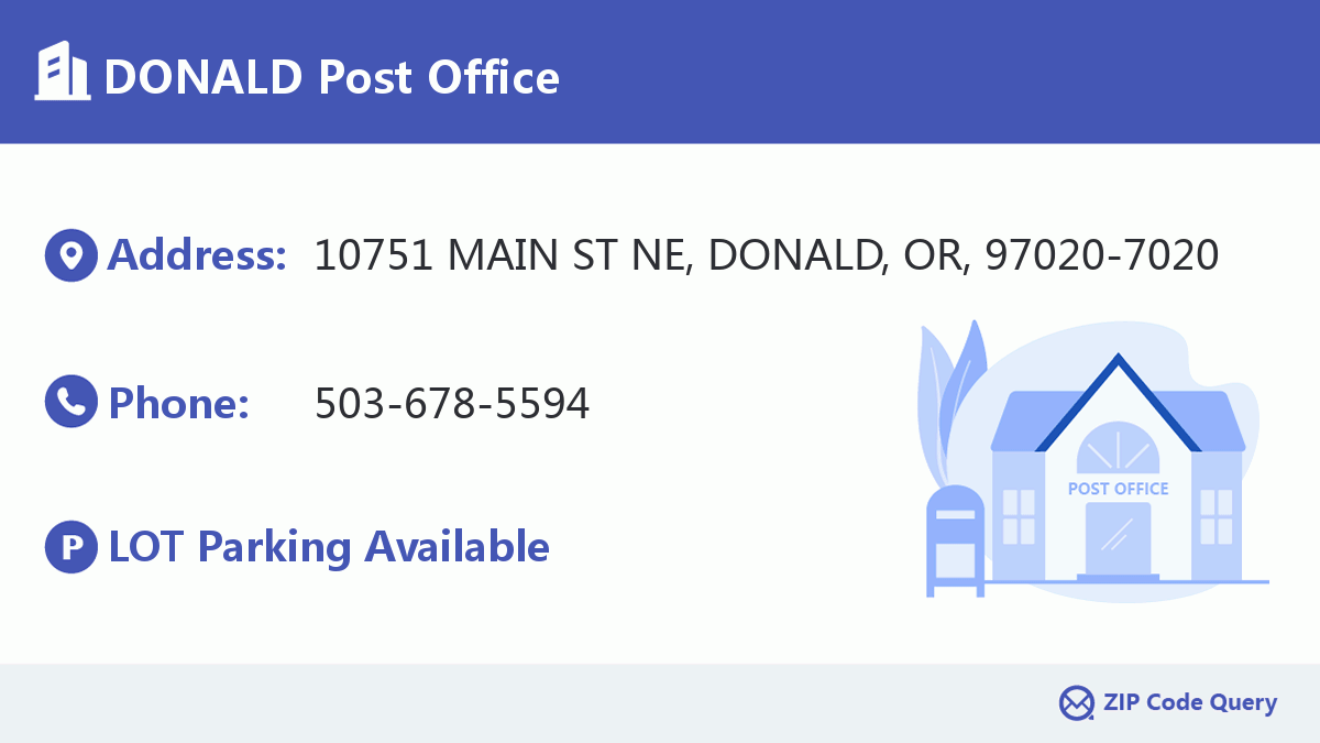 Post Office:DONALD