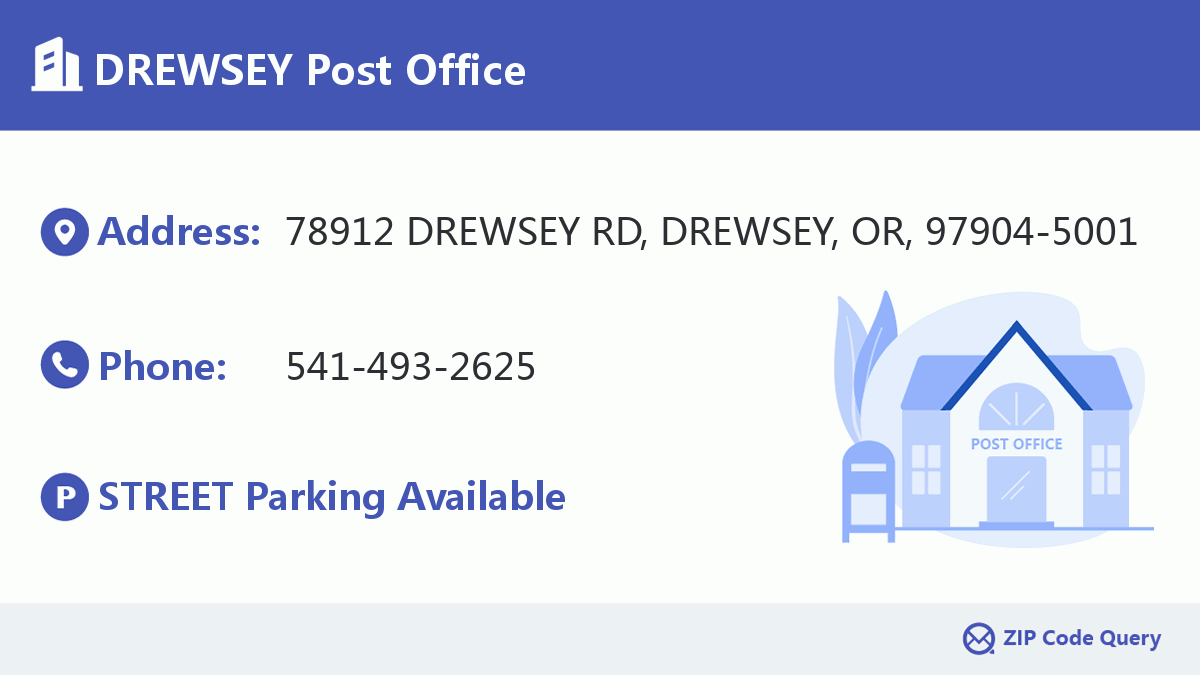 Post Office:DREWSEY