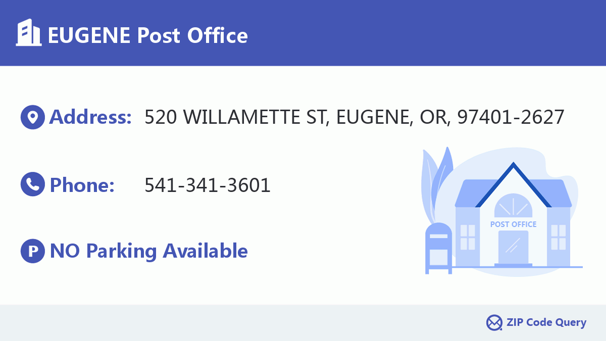 Post Office:EUGENE