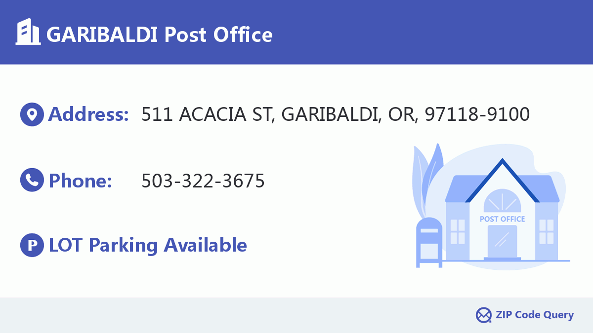 Post Office:GARIBALDI