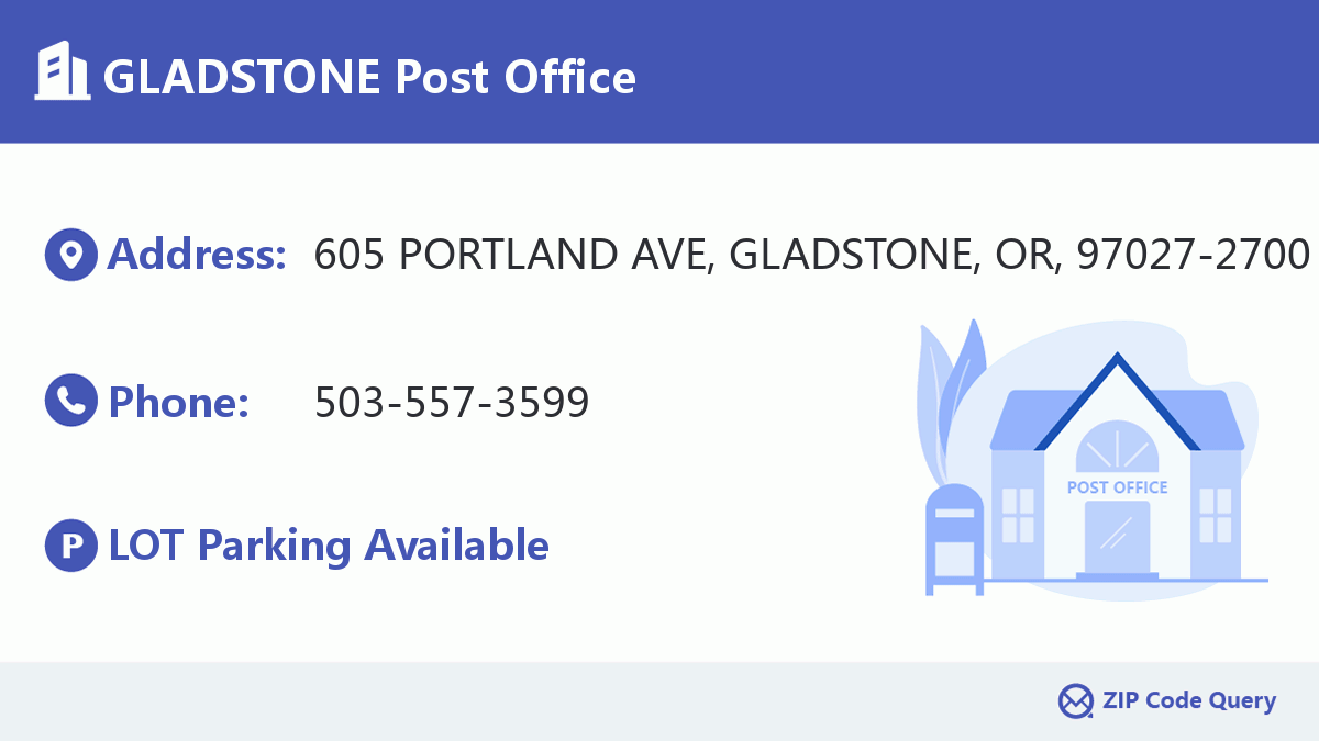 Post Office:GLADSTONE