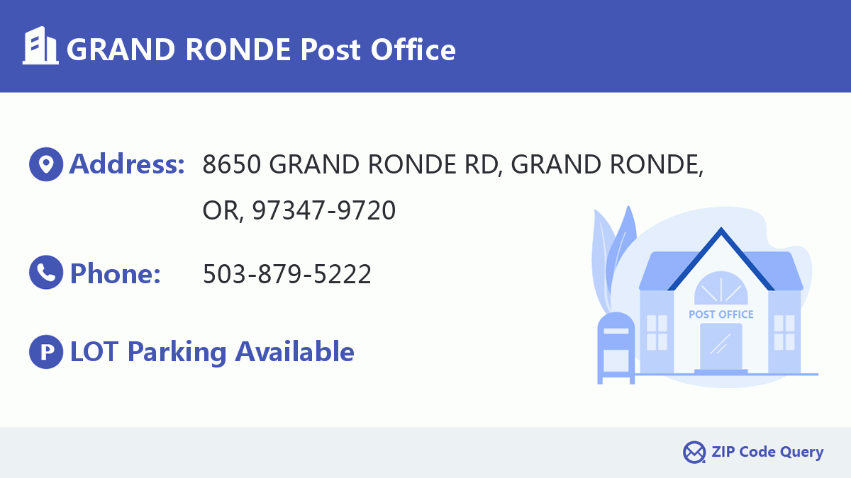 Post Office:GRAND RONDE
