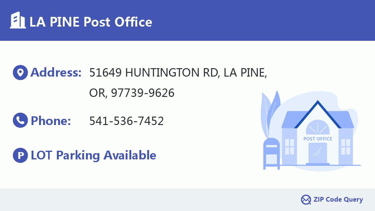 Post Office:LA PINE