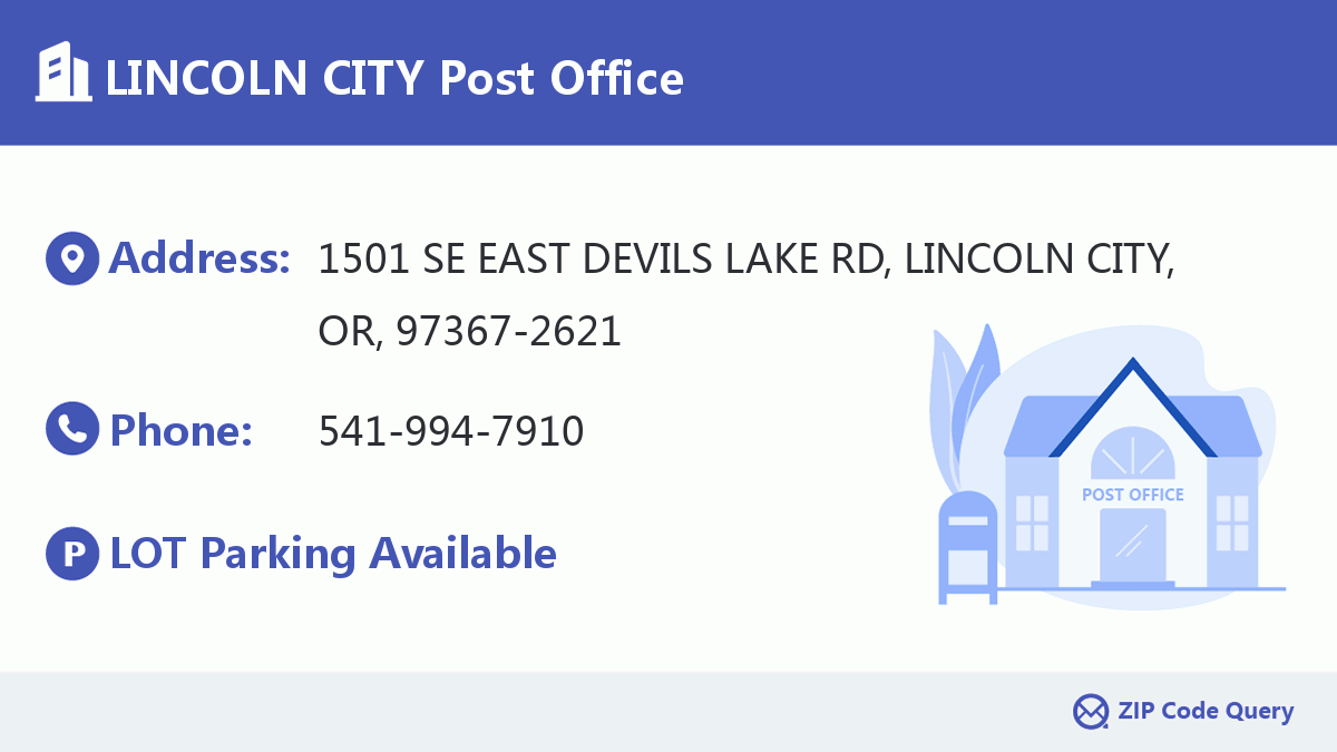 Post Office:LINCOLN CITY