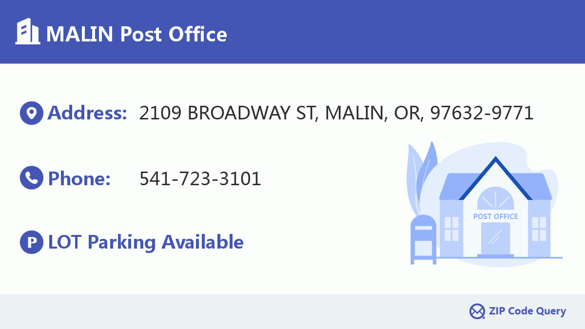 Post Office:MALIN