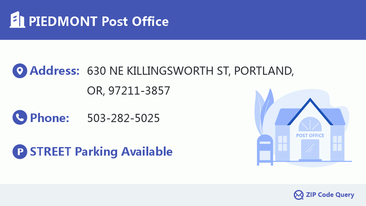 Post Office:PIEDMONT