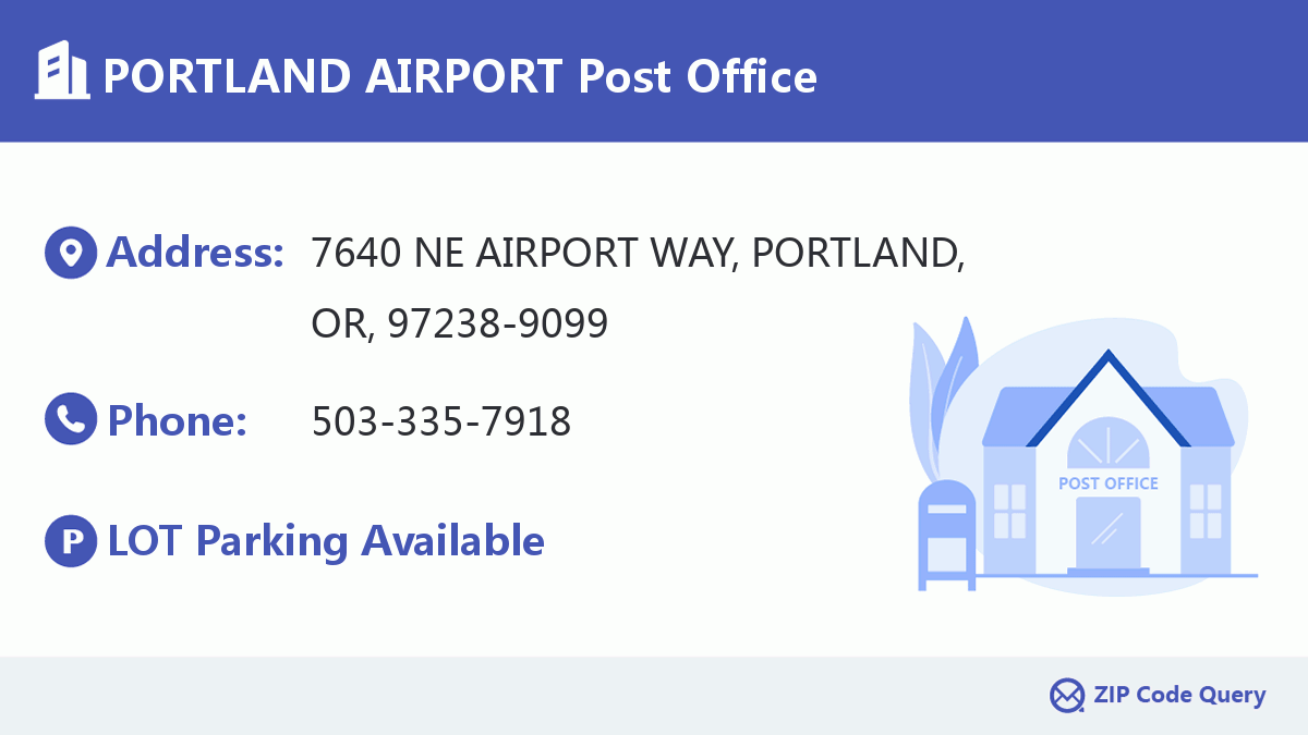 Post Office:PORTLAND AIRPORT