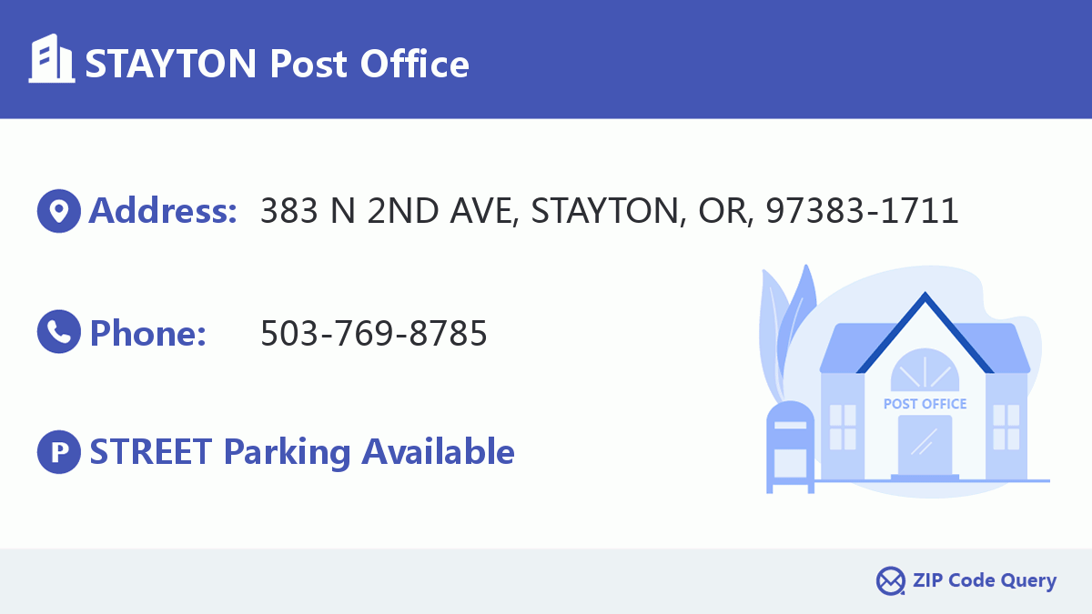Post Office:STAYTON