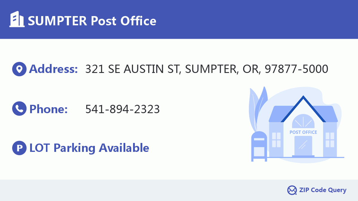 Post Office:SUMPTER