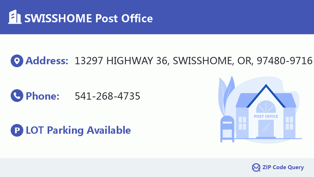 Post Office:SWISSHOME