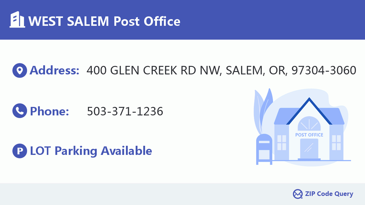 Post Office:WEST SALEM