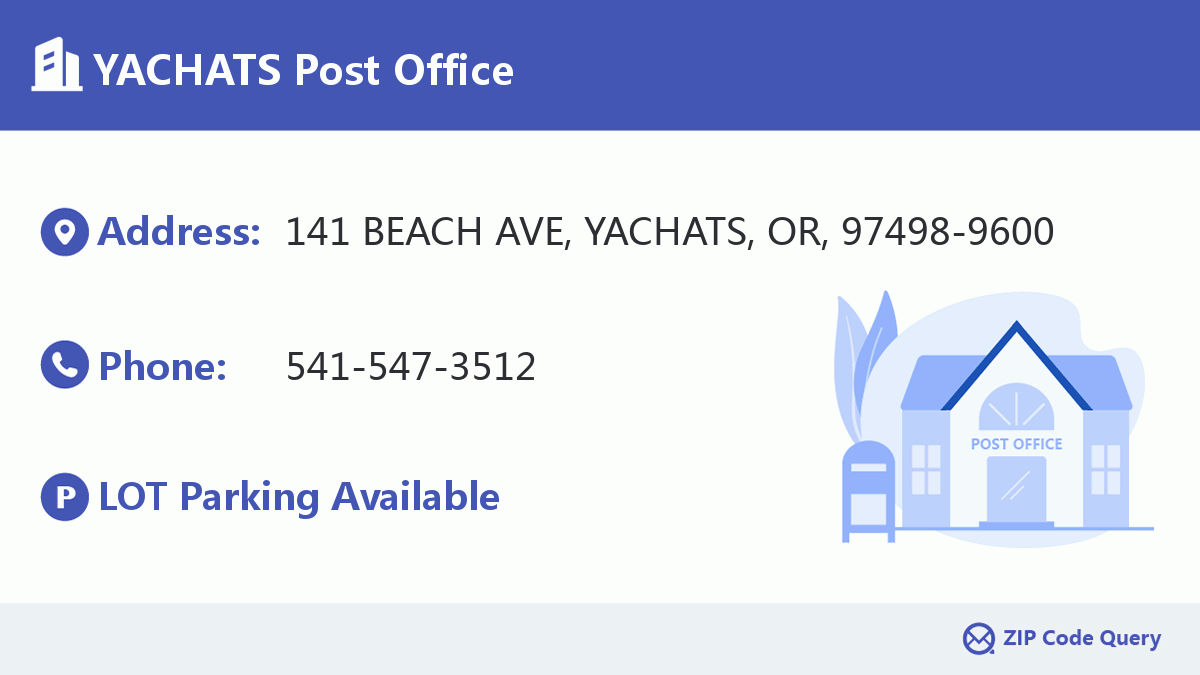 Post Office:YACHATS
