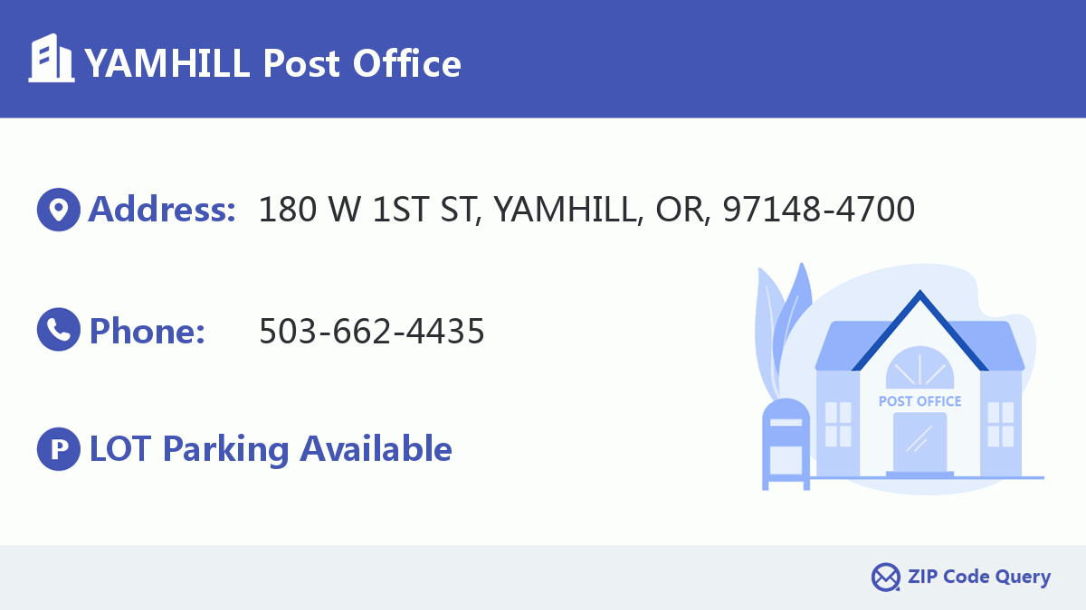 Post Office:YAMHILL